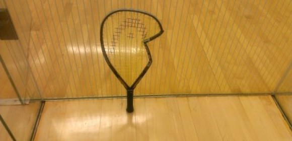 Tell me again why I play racquetball